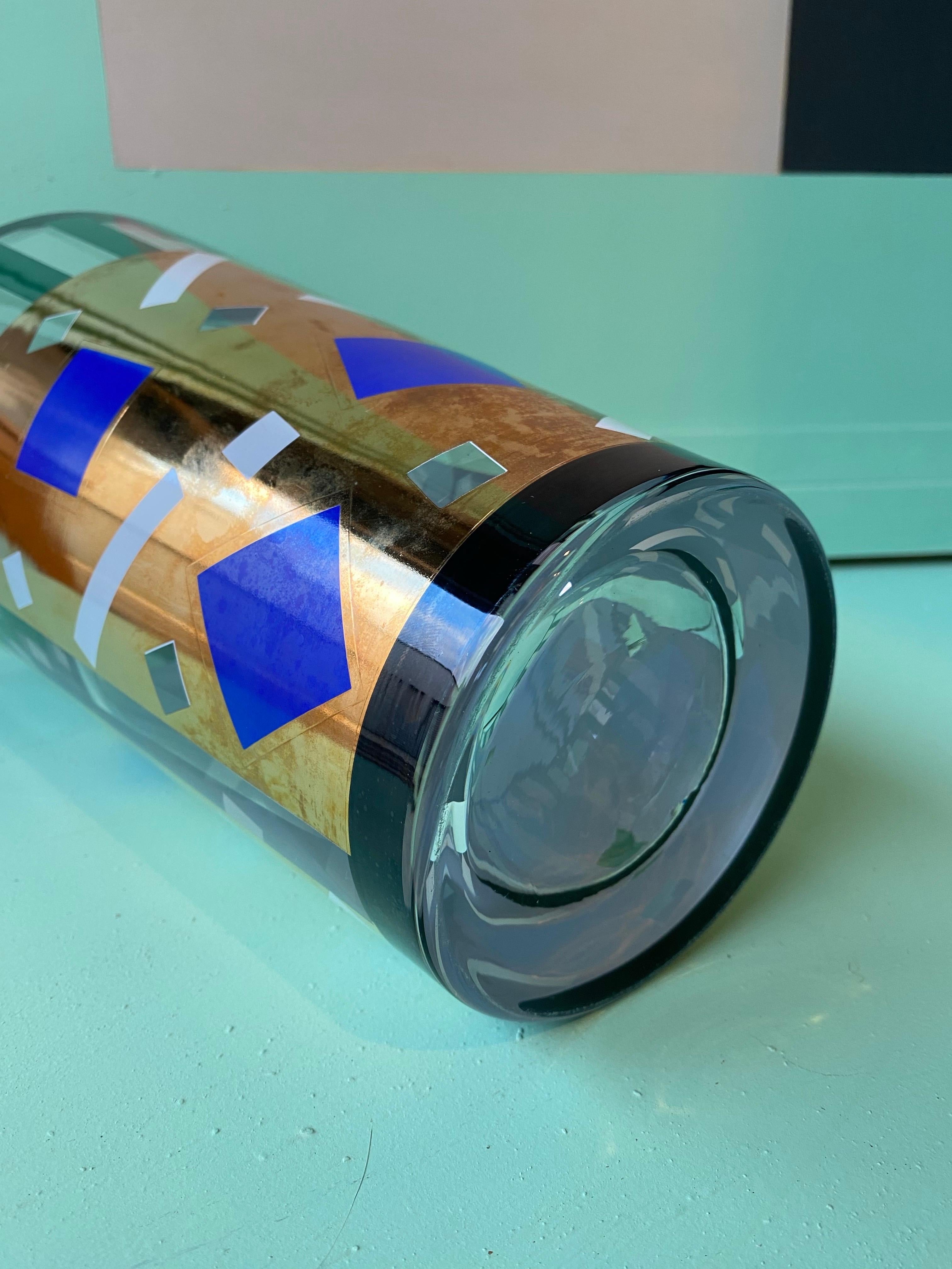 Vase Saqqarah de Nanae Umeda, imprimé par Egizia pour Sottsass Associati 1995 en vente 1