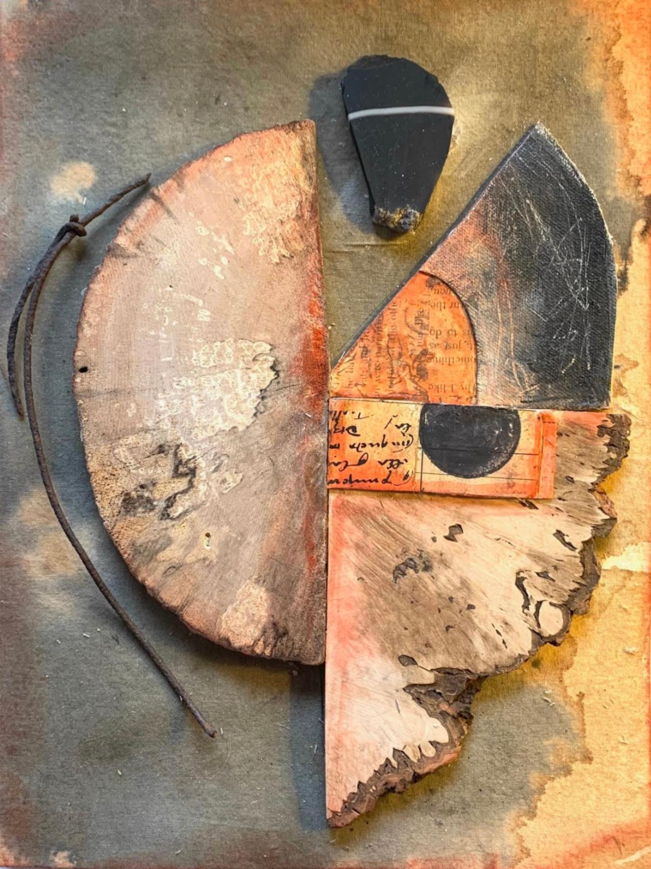 BREAKING THE CYCLE: opera a tecnica mista - Mixed Media Art di Christine Graf