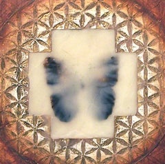 Untitled (Butterfly) : mixed media work of art