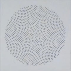 Ohne Titel (Rittersporn) : Encaustic work of Art