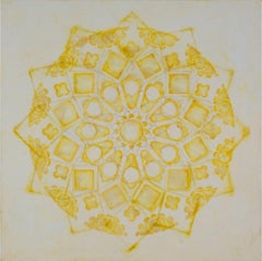 Sans titre (Rose Works of Art 1) : Œuvre d
art à l
encaustique