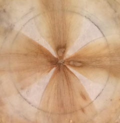 Ohne Titel (Tulip Cross): Enkaustik-Kunstwerk