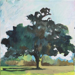 Every Tree I Have Ever Seen 1, oil painting study by Sara Dudman RWA