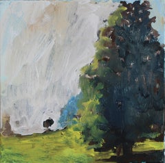 Every Tree I Have Ever Seen 3, oil painting study by Sara Dudman RWA