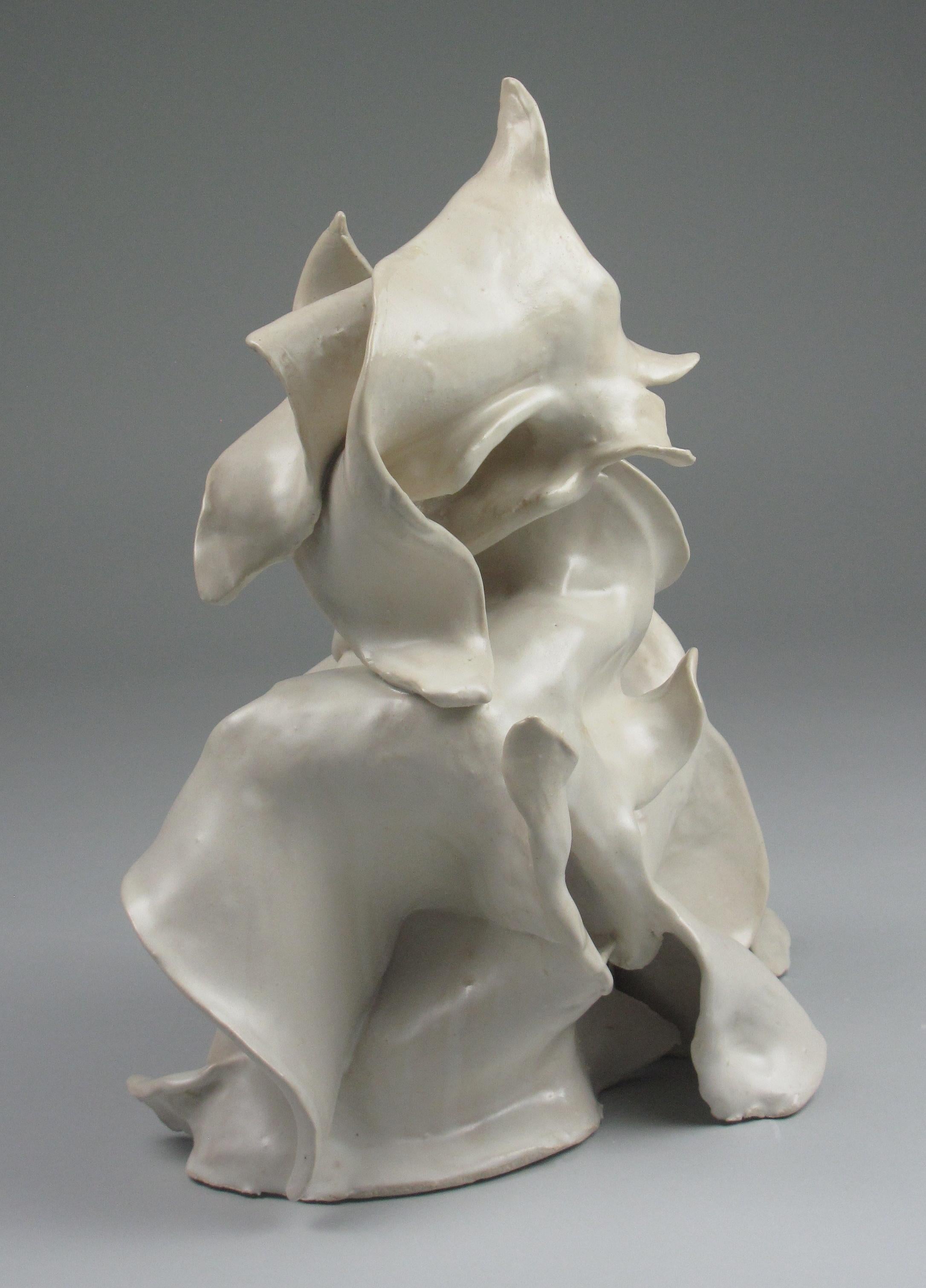 abstract ceramic sculpture