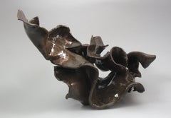 "Contrato", Contemporáneo, Abstracto, Marrón, Cerámica, Gres, Escultura, 2020