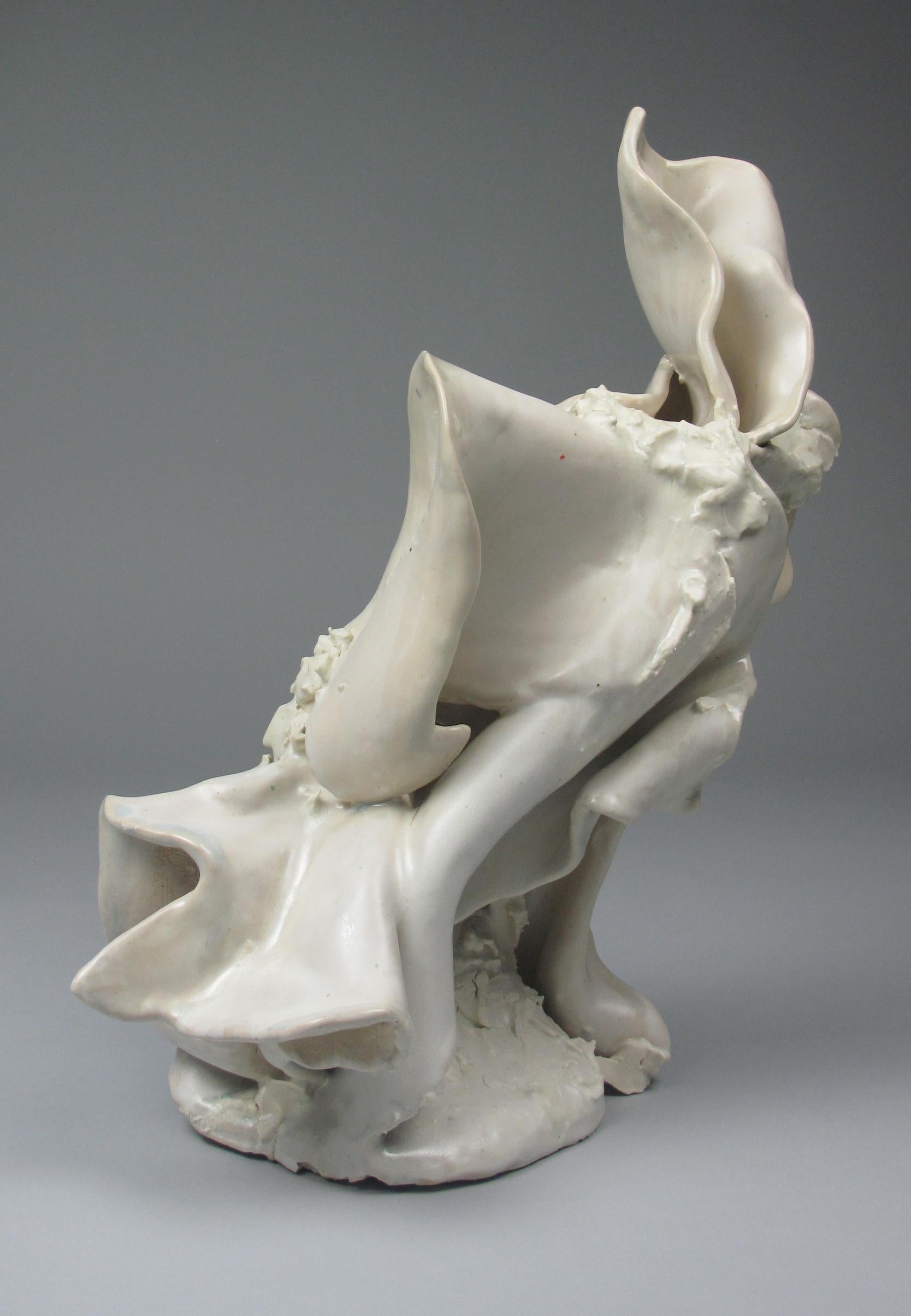 abstract ceramic sculpture