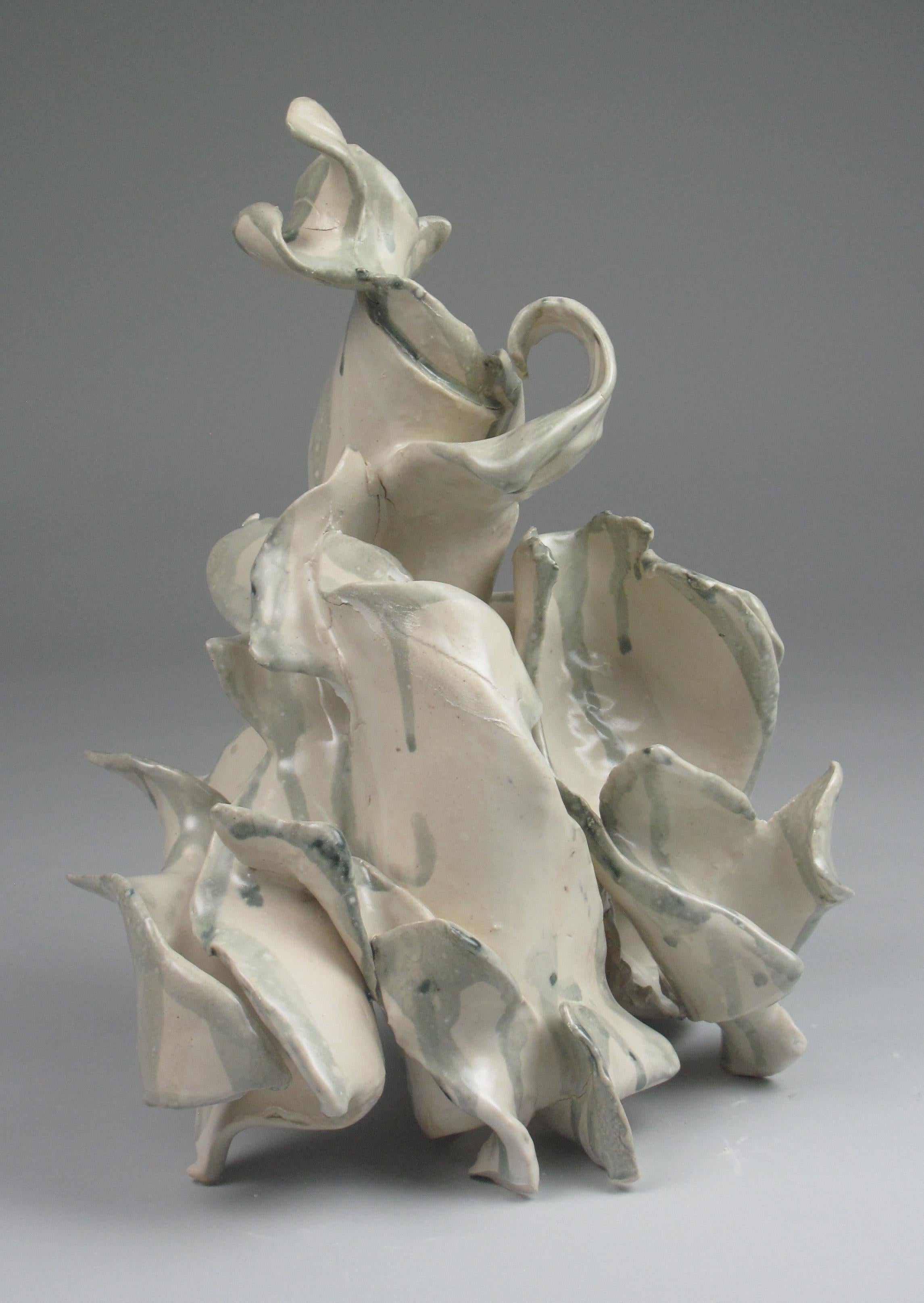 abstract ceramic sculpture