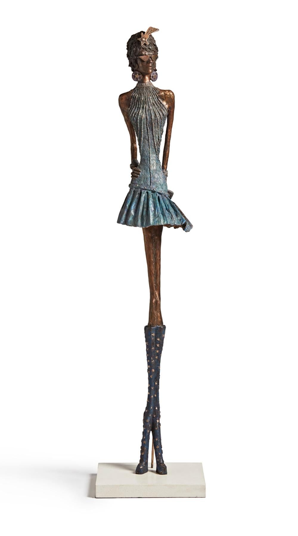 Figurative Sculpture Sara Ingleby-Mackenzie - Celeste - Sculpture figurative en bronze en édition limitée