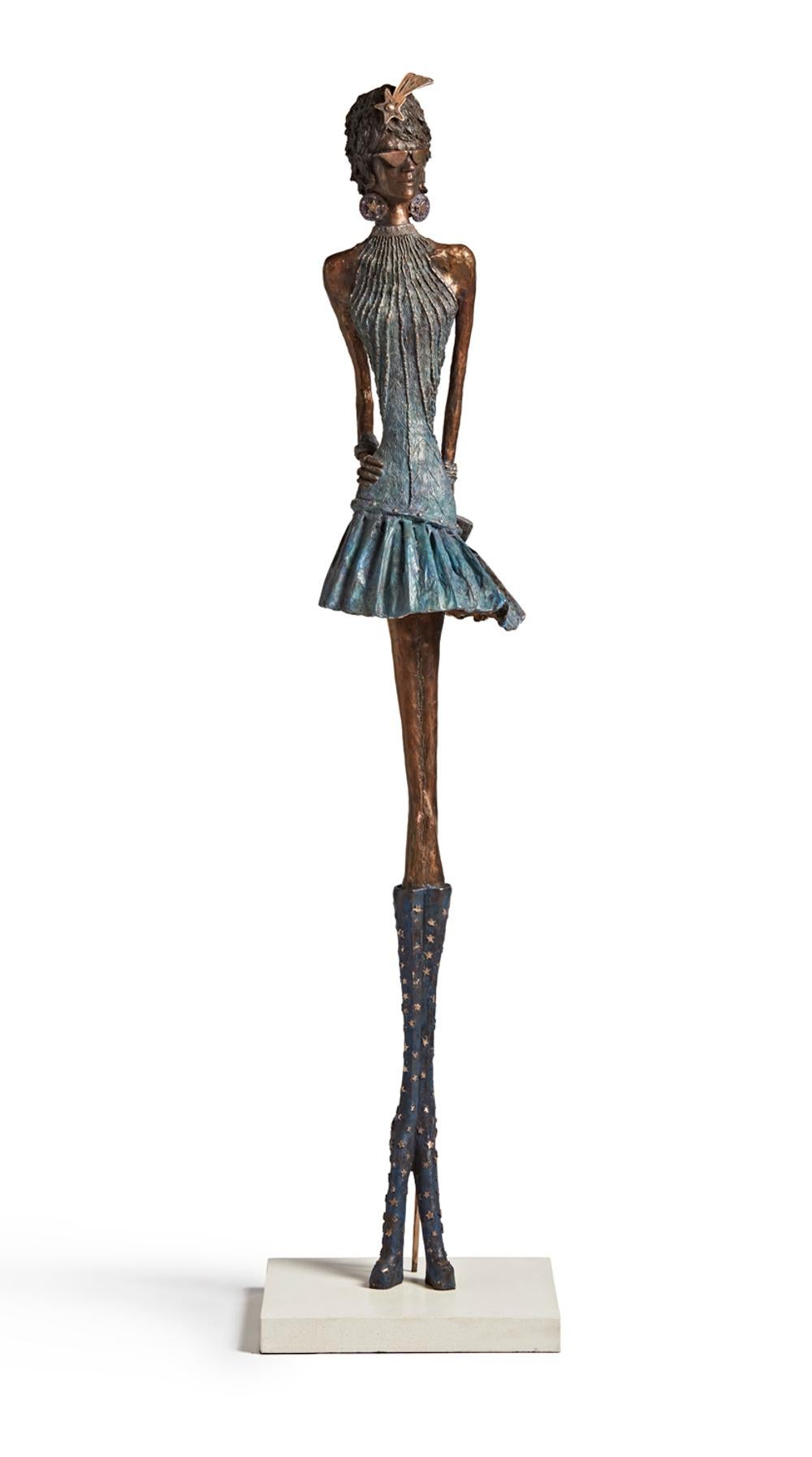 Celeste - Limited Edition Figurative Sculpture in Bronze