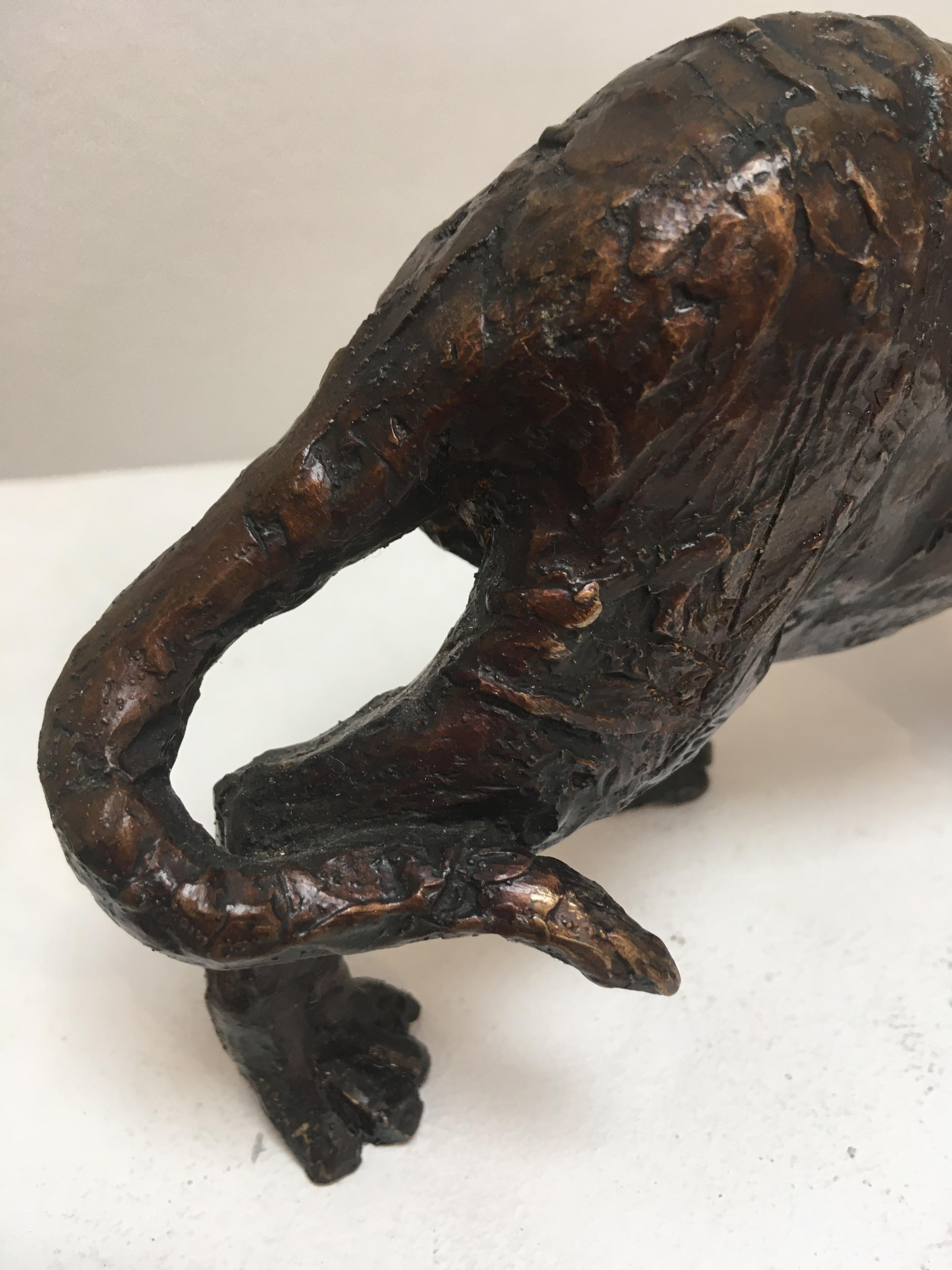 Tiger Tiger - contemporary animal tiger bronze sculpture  For Sale 1