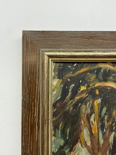 Sara Kolb Danner (American, 1894-1969) landscape with path leading to house