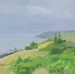 "Pouch cove fog" 2025 oil on canvas