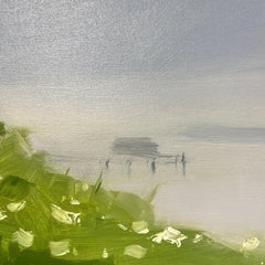 Sara MacCulloch "Nebliger Tag in Castine" 2025 Öl auf Leinwand