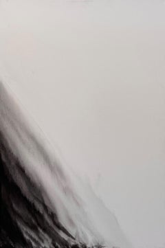 "La niebla se levanta" de Sara Melzer, Abstracto en blanco y negro