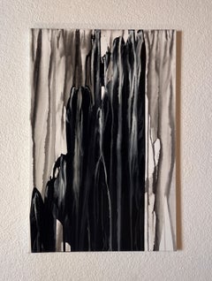 "Mare del Nord" di Sara Melzer, Bianco e nero astratto