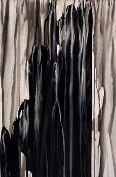 "Northern Sea" by Sara Melzer, Black & White Abstract