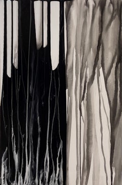 "Southern Sea" by Sara Melzer, Black & White Abstract