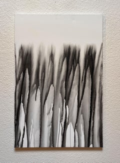 "Profondità inimmaginabili" di Sara Melzer, Bianco e nero astratto