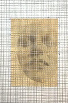 « Interiorité », impression pigmentaire d'art montée sur aluminium interventionné