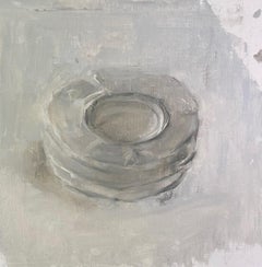Glass Plates, Oil Painting