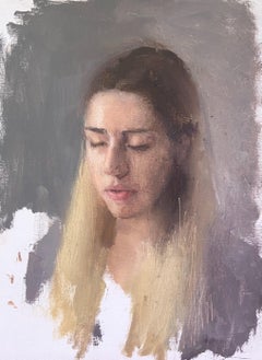 Ritratto di Sophie, pittura a olio
