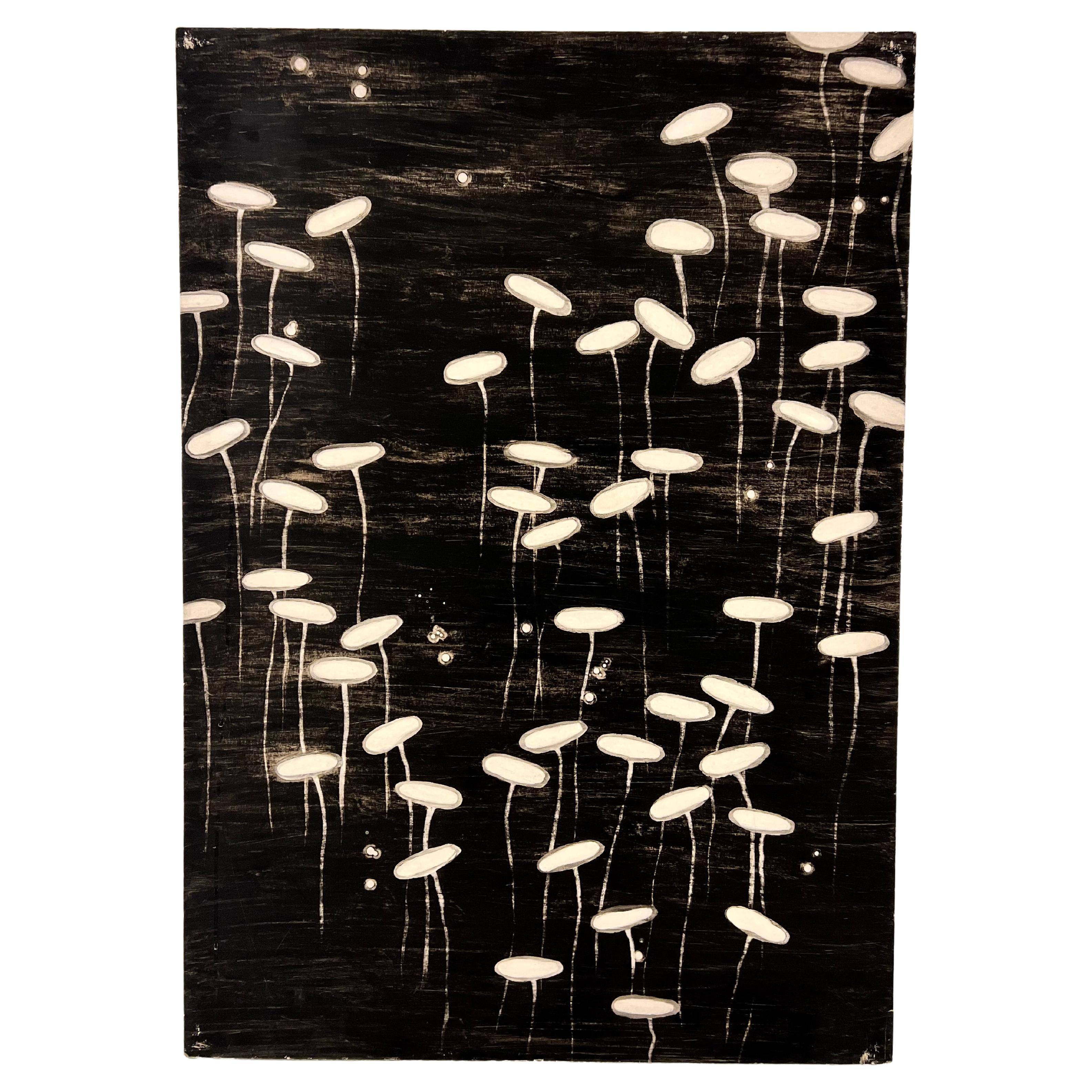 Sara Skaaning Pintura al óleo sobre tabla