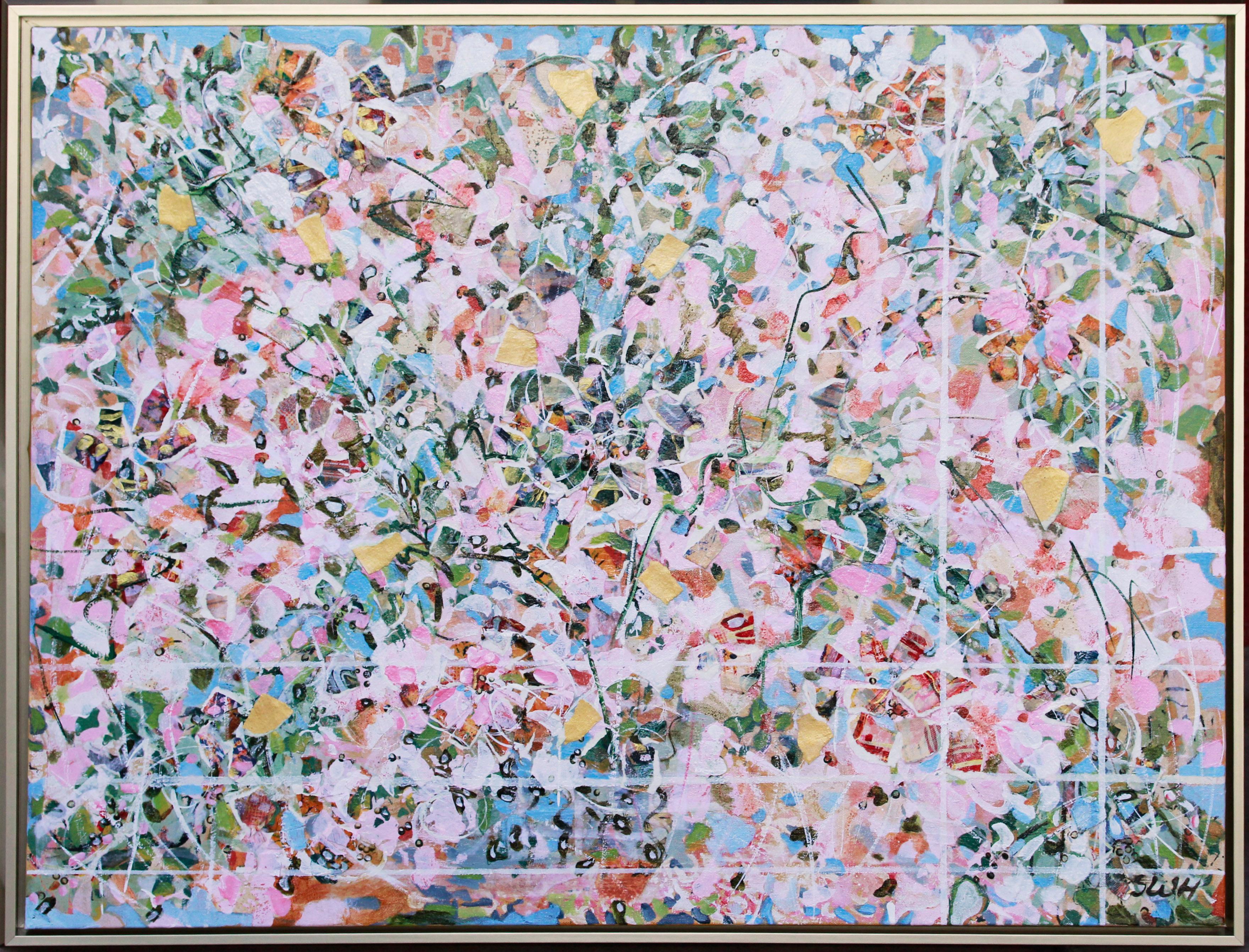 Looking Up - Mixed Media Art by Sara Ware Howsam