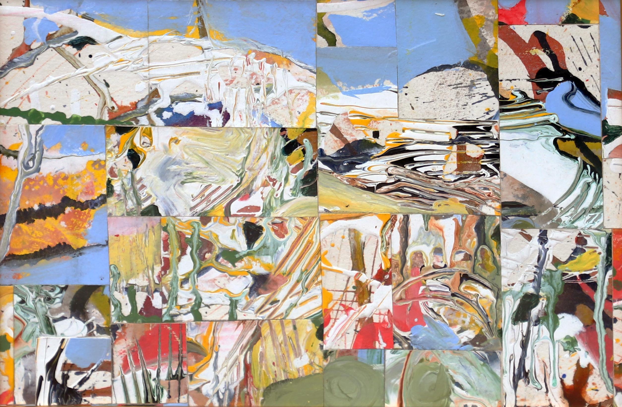 Soaring - Abstract Mixed Media Art by Sara Ware Howsam