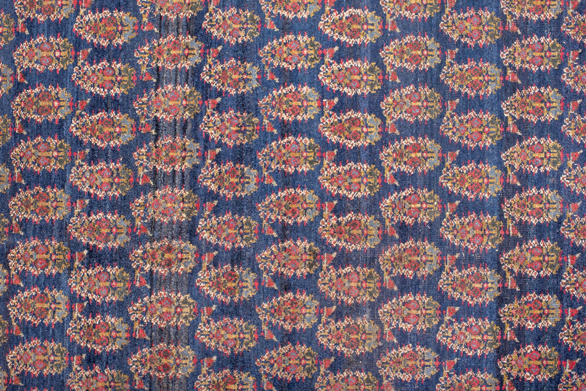 Hand-Knotted Saraband Carpet with Boteh Pattern For Sale