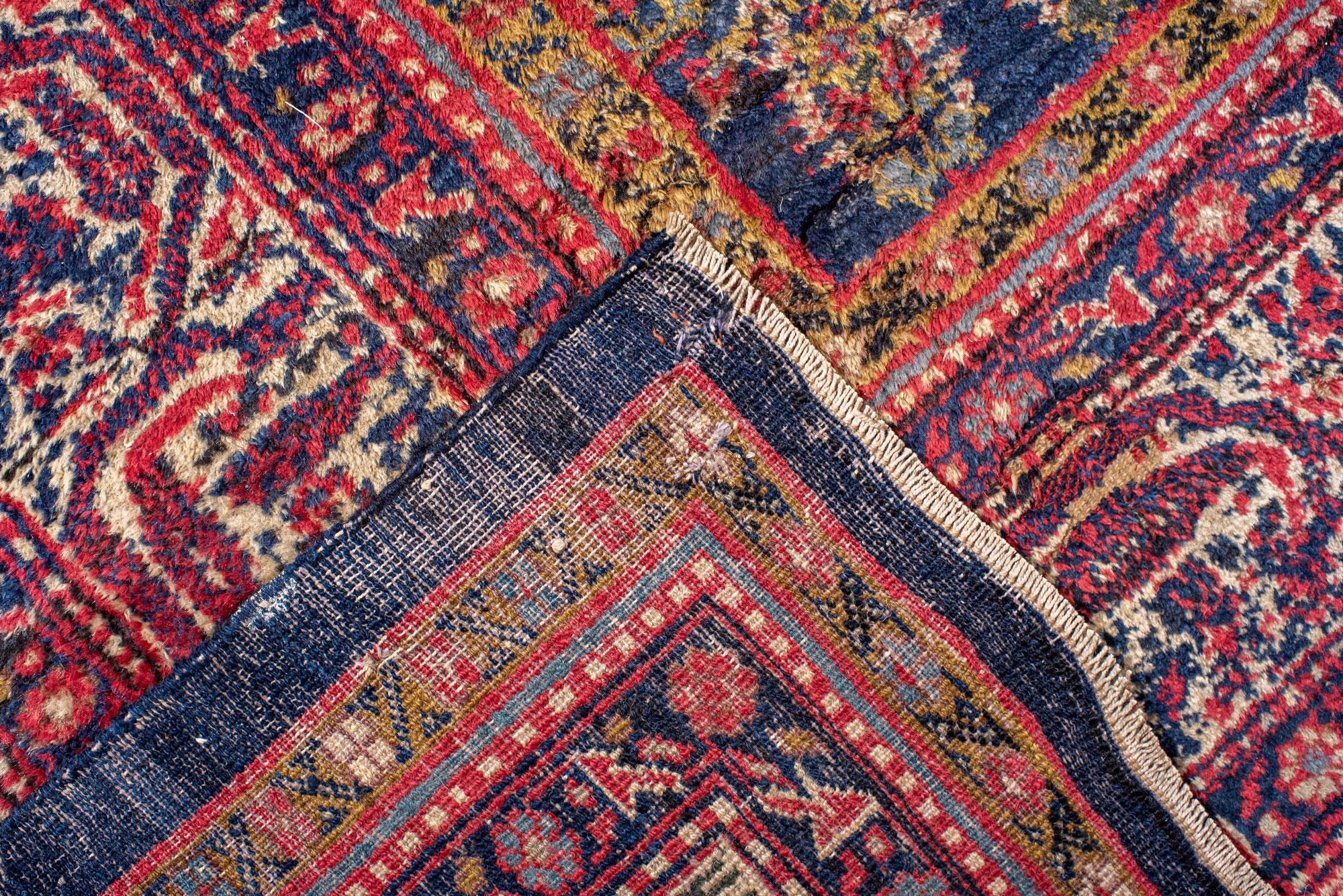 20th Century Saraband Carpet with Boteh Pattern For Sale