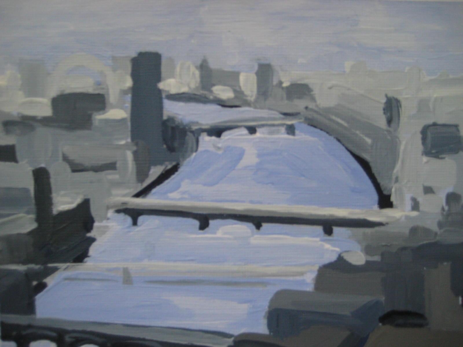 Houses of Parliament and London Eye to Southwark Bridge diptych

Overall size cm : H61 x W69

Sarah Adams
Houses of Parliament
Original Acrylic Painting
Acrylic Paint on Paper
Size: 30.5 cm x 34.5 cm
Sold Unframed
Houses of Parliament is an original