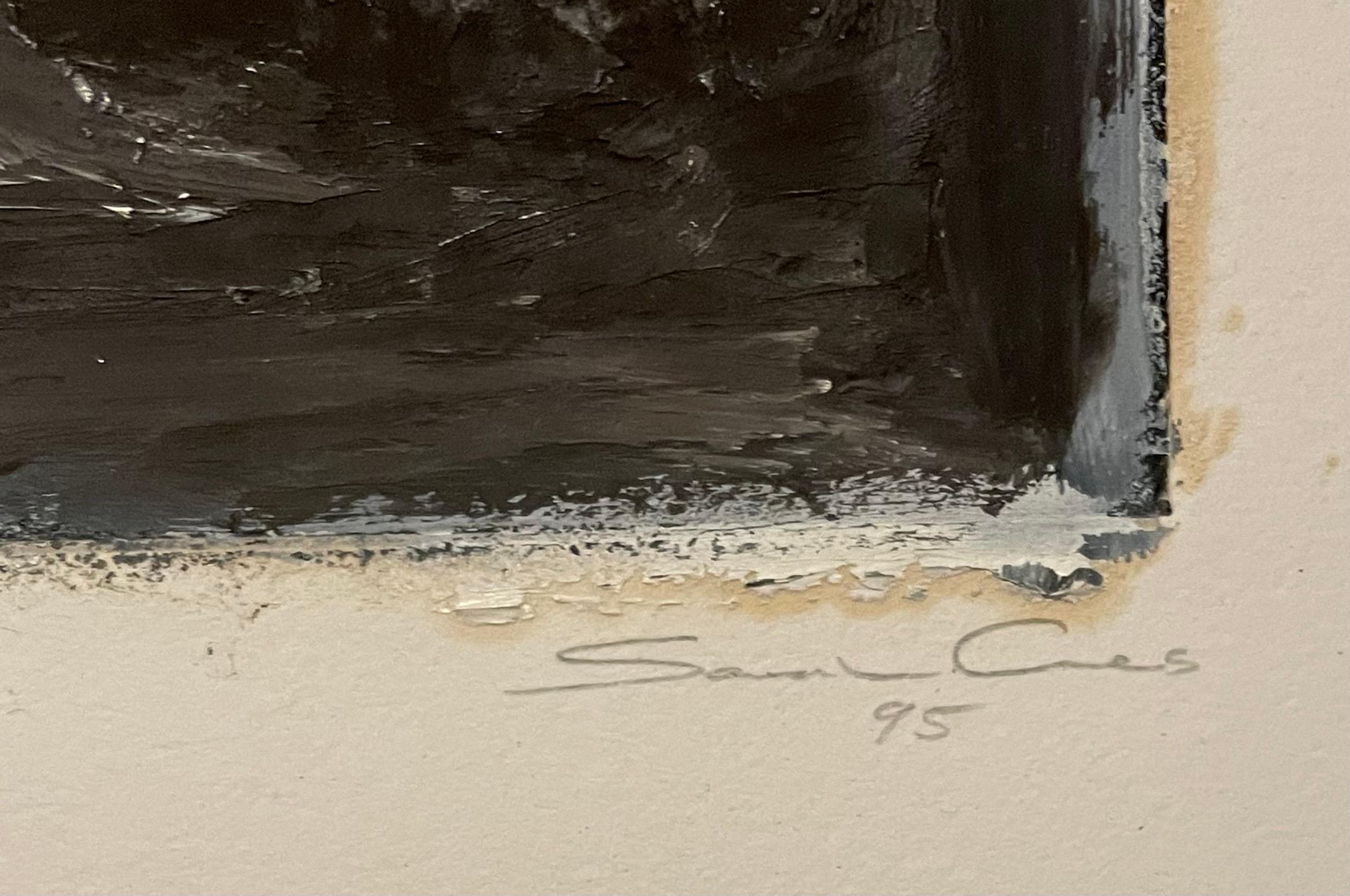 Paisaje abstracto contemporáneo Pintura monotipo Sarah Amos en venta 5
