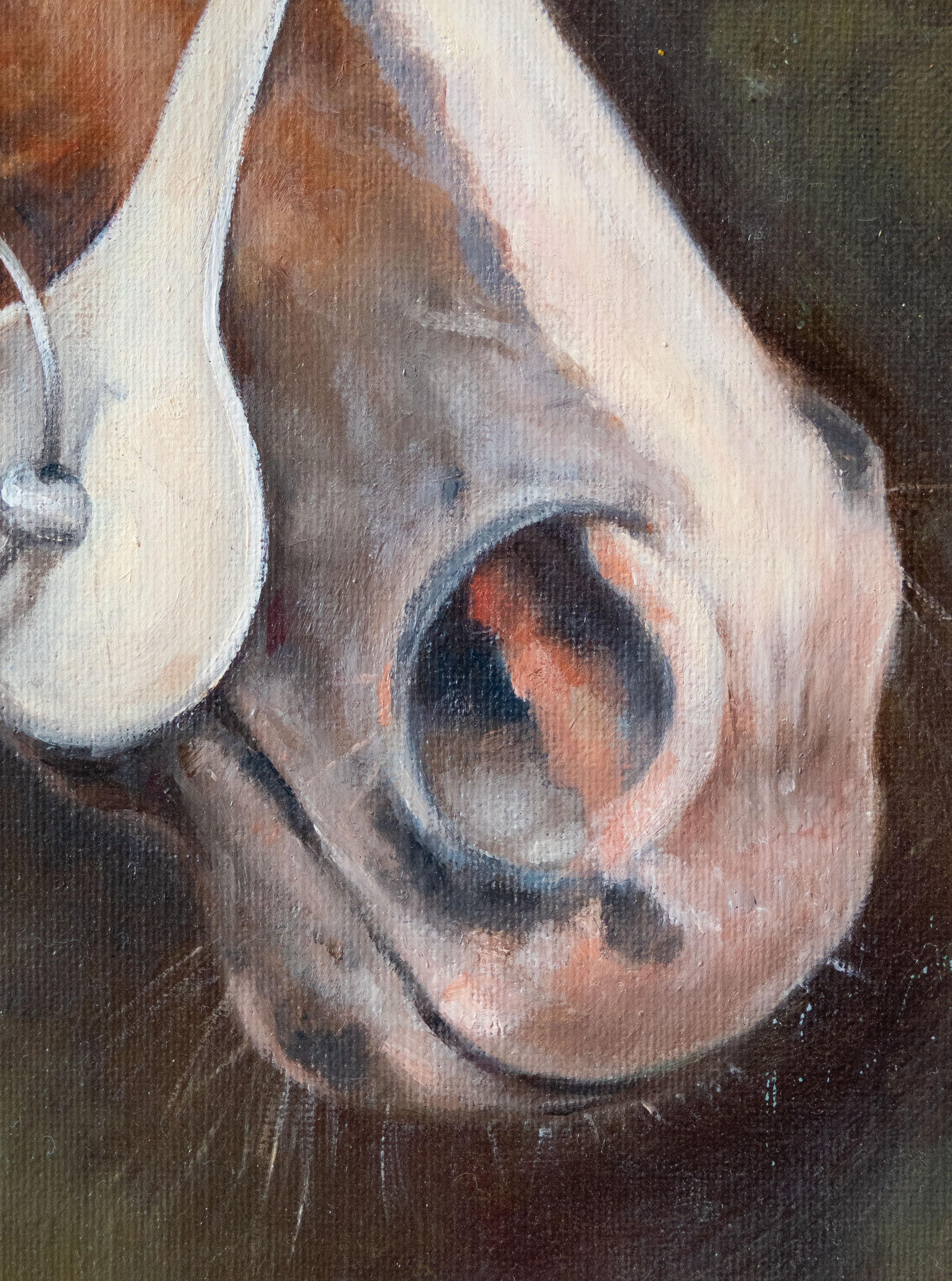 Tête de cheval, Sarah Aspinall (née en 1965) - Peintre équestre britannique, signée en vente 1