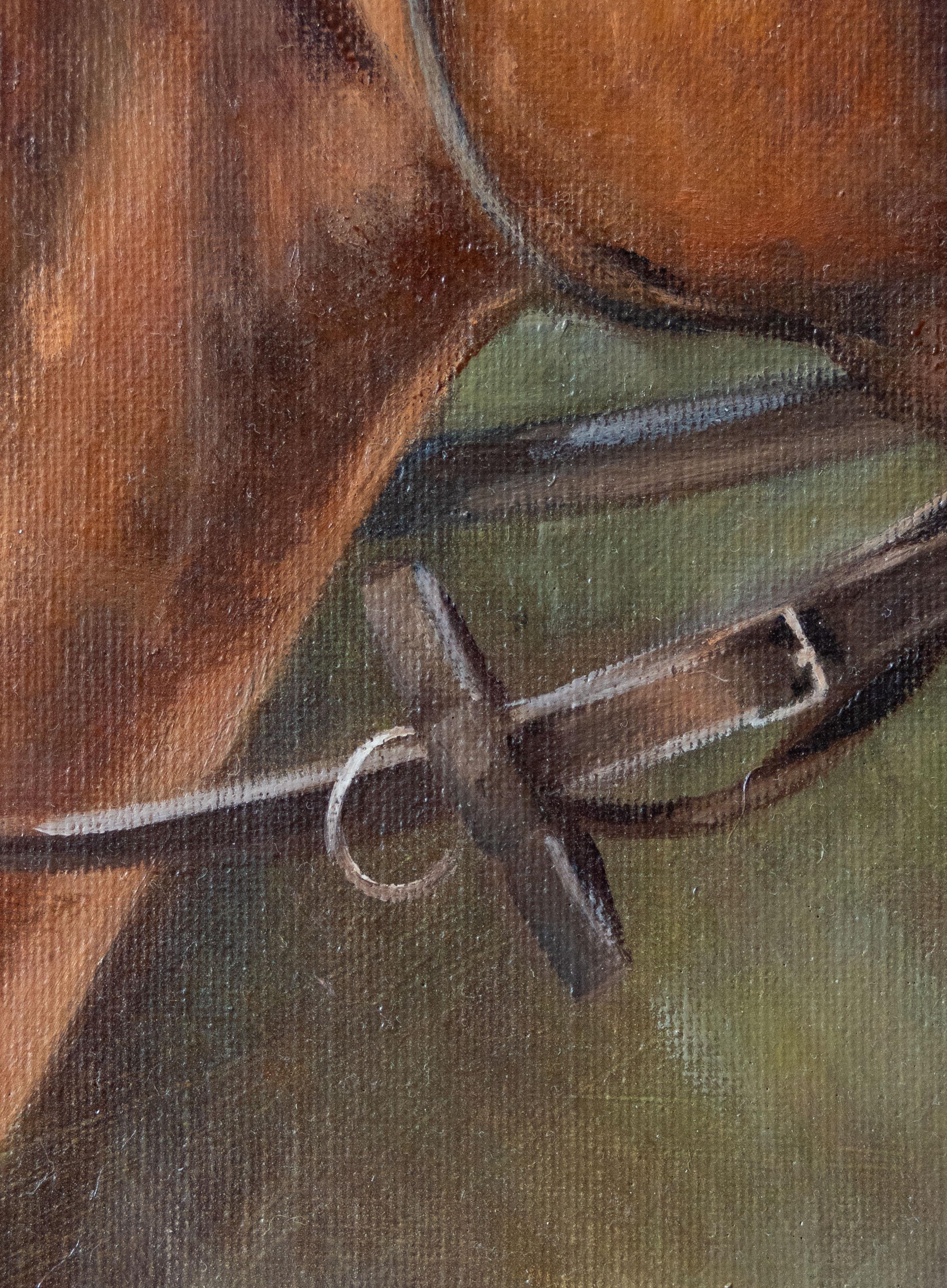 Tête de cheval, Sarah Aspinall (née en 1965) - Peintre équestre britannique, signée en vente 2
