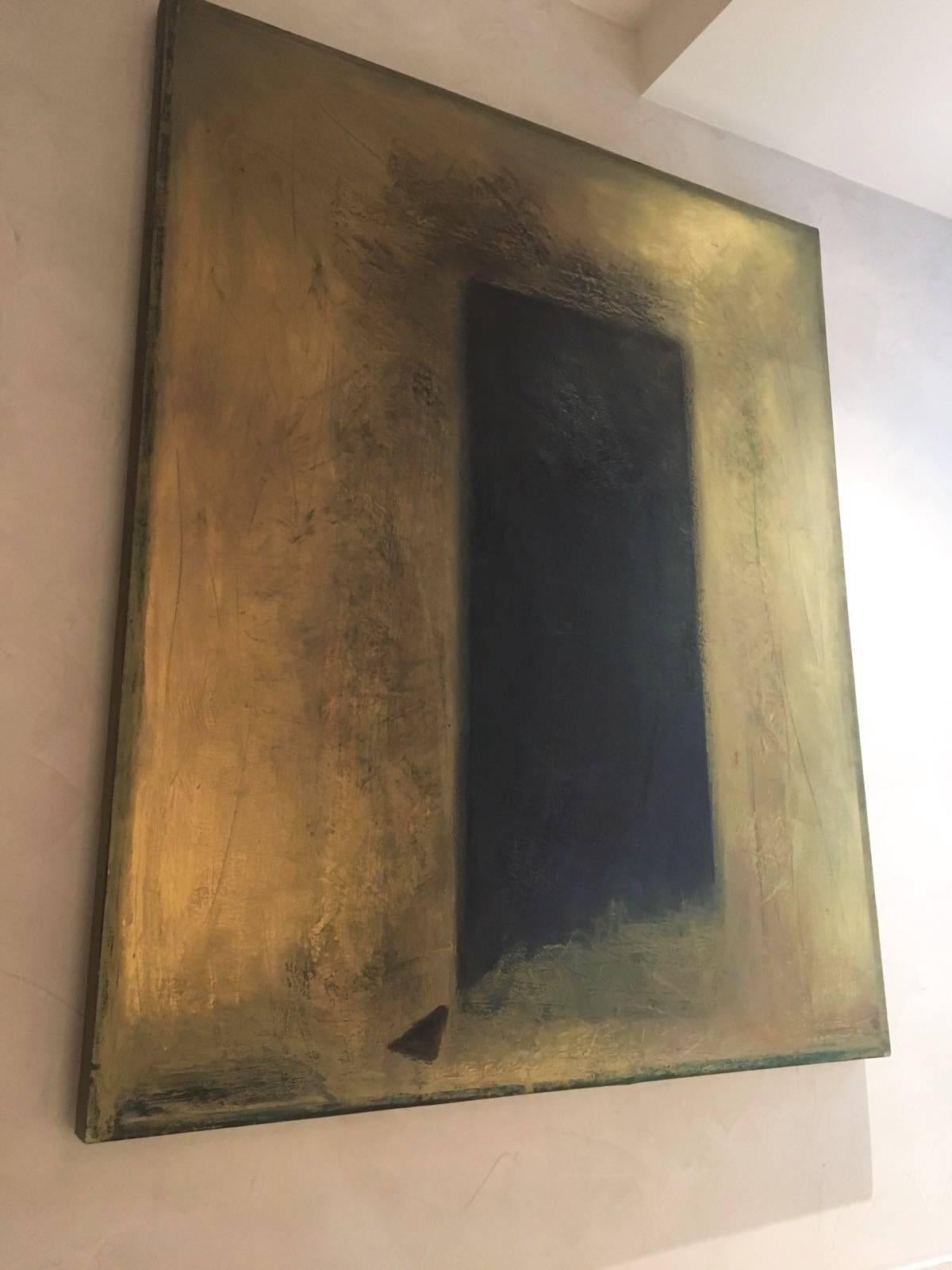 Black Gold Series #1 - Painting by Sarah Bachrodt