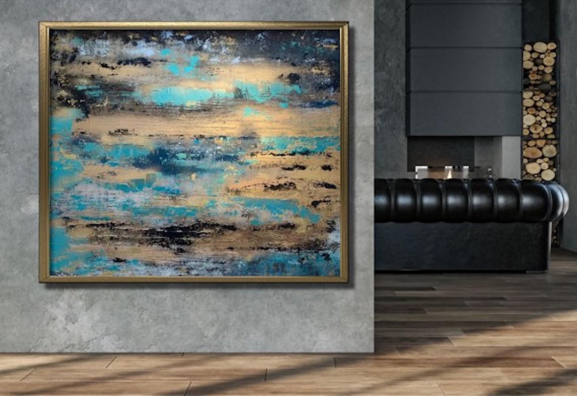 Take Me To The Ocean, Sarah Berger, Original Painting, Abstract Art 3