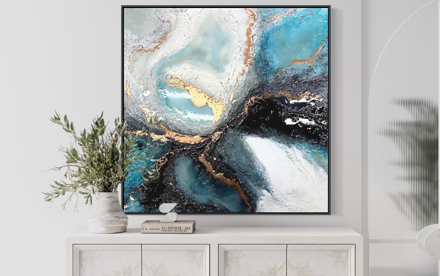 Rapto, Pintura original, Abstracto, Textura, Moderno en venta 1