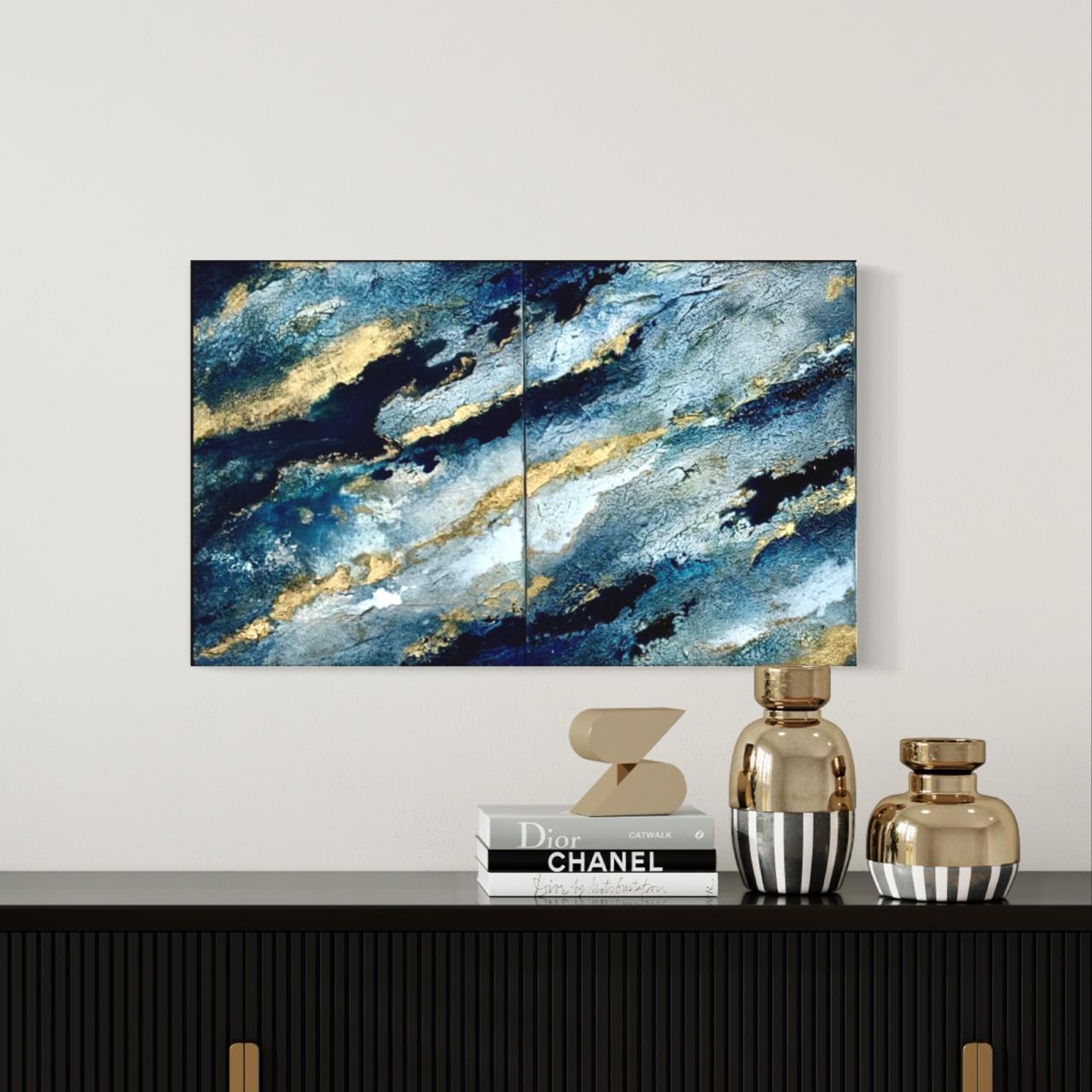 Zaffiro di Mezzanotte - Part. 4 - Painting di Sarah Berger