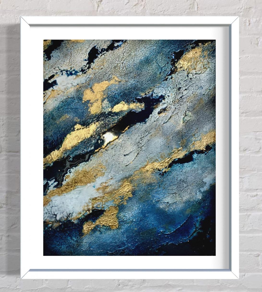 Zaffiro di mezzanotte - Part One di Sarah Berger [2022]

originale
Acrilico su tela tesa
Dimensioni dell'immagine: H. 50 cm x L. 40 cm
Dimensioni complete dell'opera senza cornice: H. H. 50 cm x L. 40 cm x P. 4 cm.
Venduto senza cornice
Si prega di