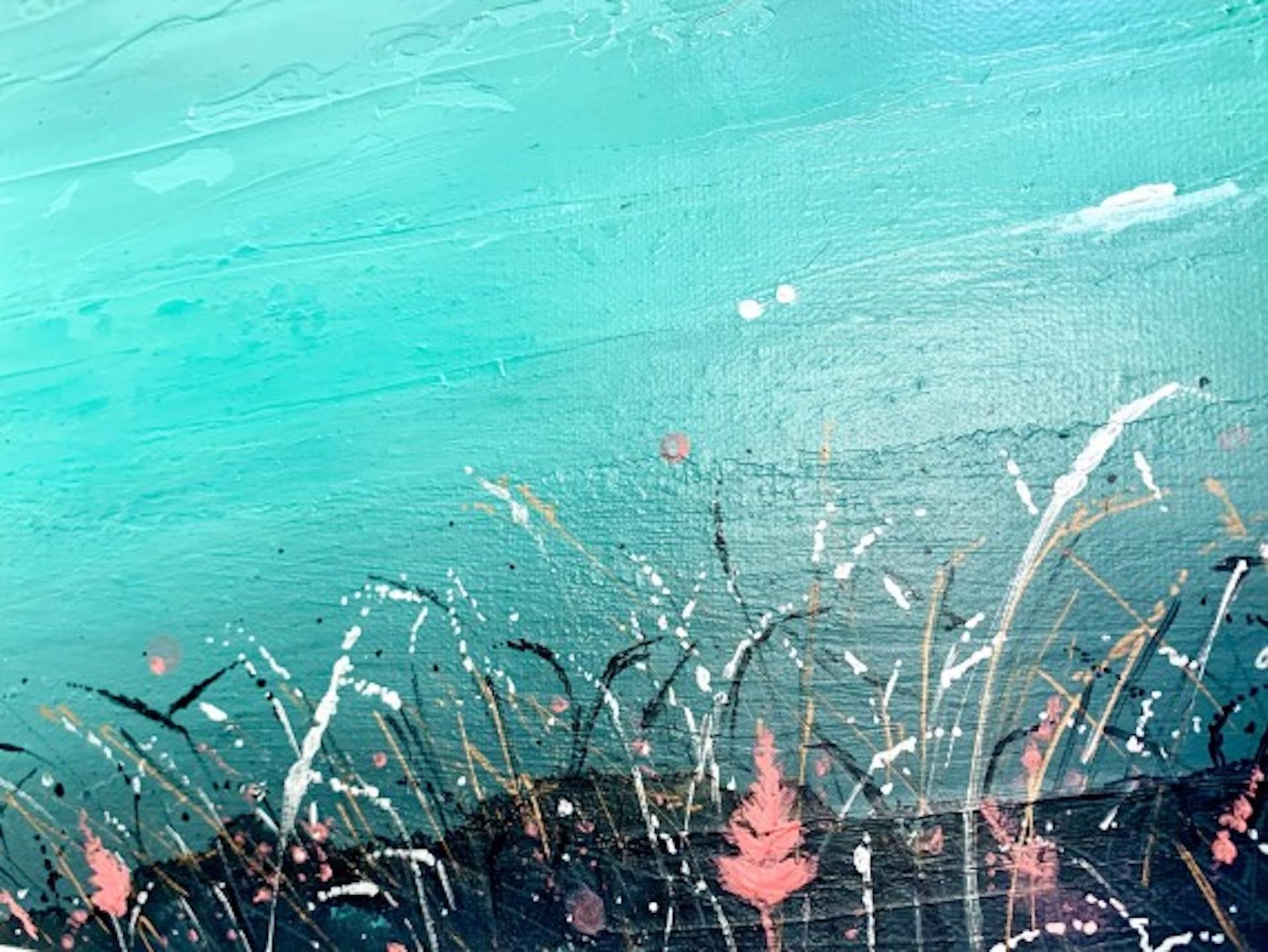 Sarah Berger, Watermelon Margarita Bay, Coastal Art, Art contemporain abordable en vente 4