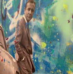 James Bond, tecnica mista su tela