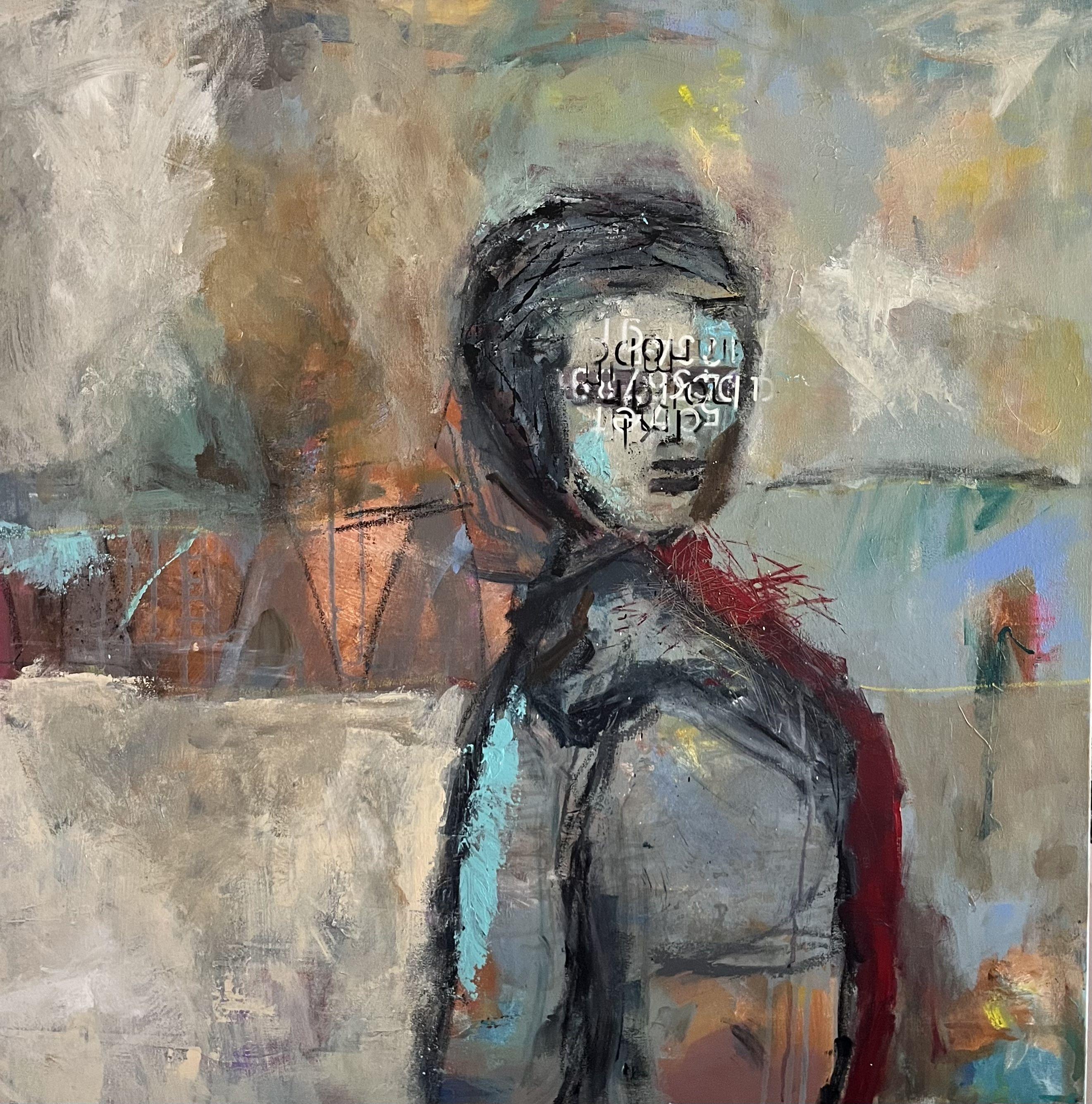 A Sense of Scale, Gemälde, Acryl auf Leinwand