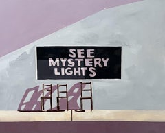 See Mystery Lights, Painting, Acrylic on Canvas