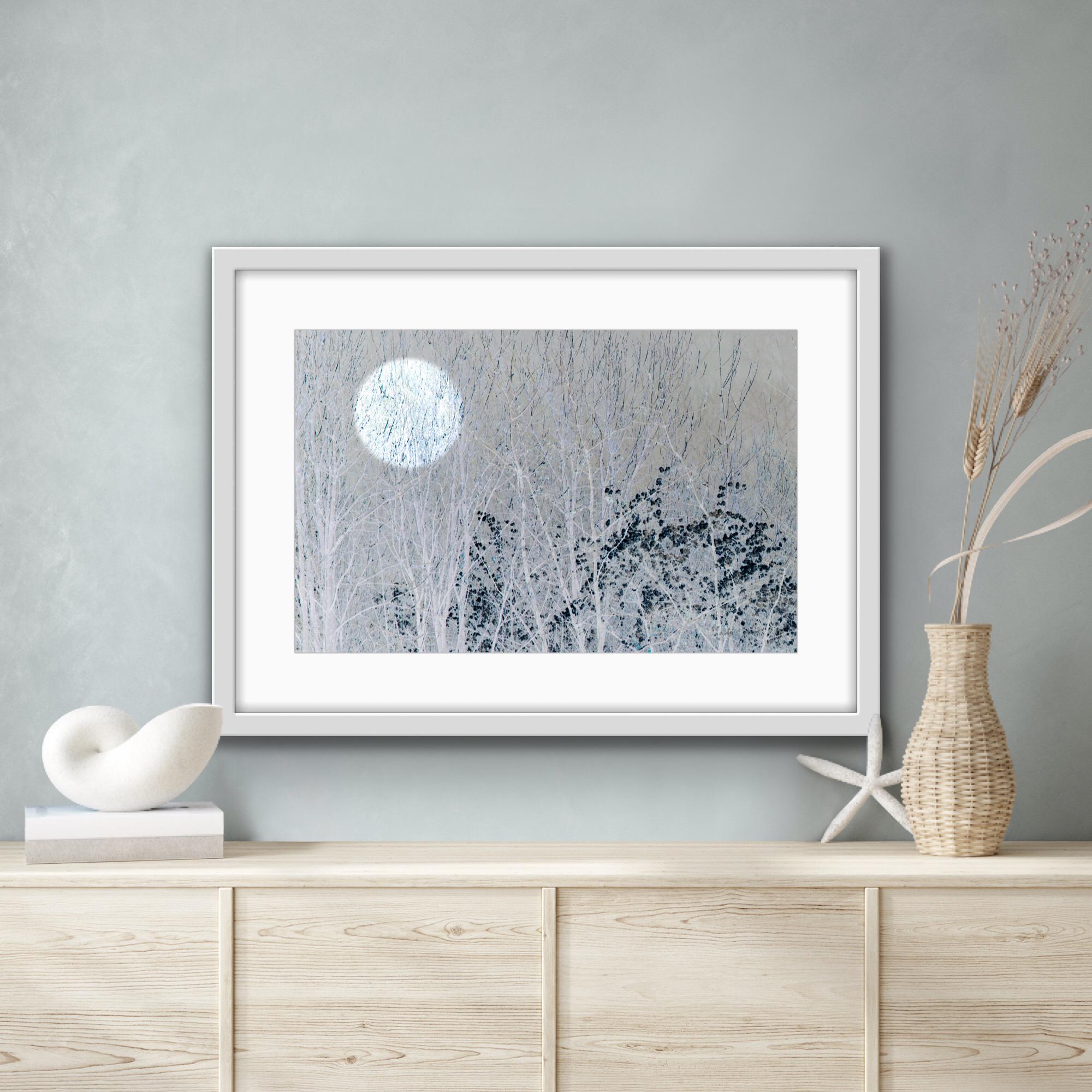 Winter Moon 1 - Realist Print by Sarah Brooks