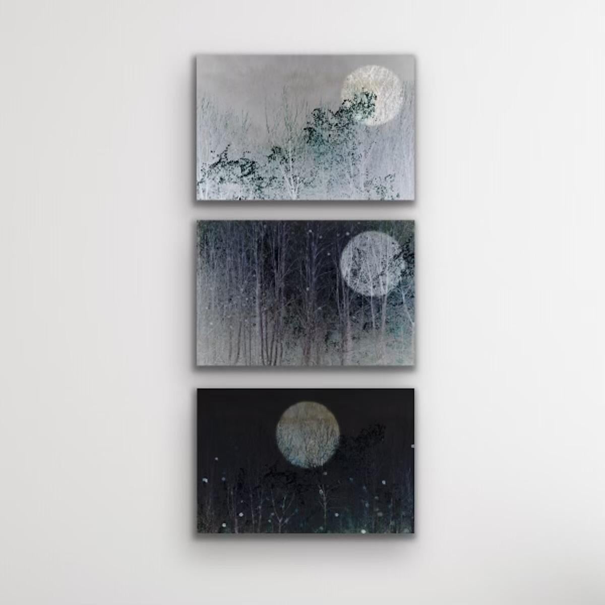Sarah Brooks Print - Winter moon 2, 3 and 4