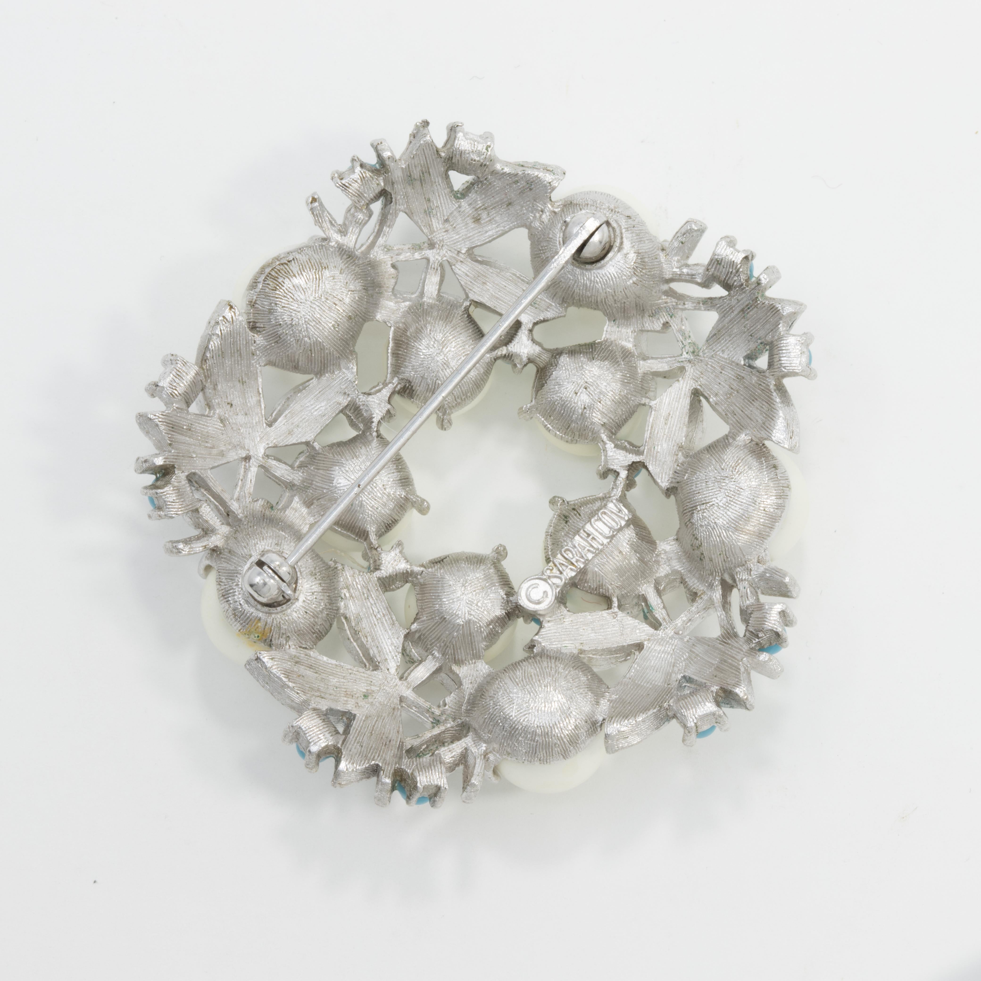 sarah coventry pearl brooch