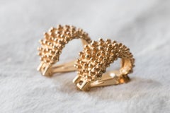 Sarah Coventry Jewelry Set, Gold Tone Mesh Necklace, Earrings and Bracelet, 1950