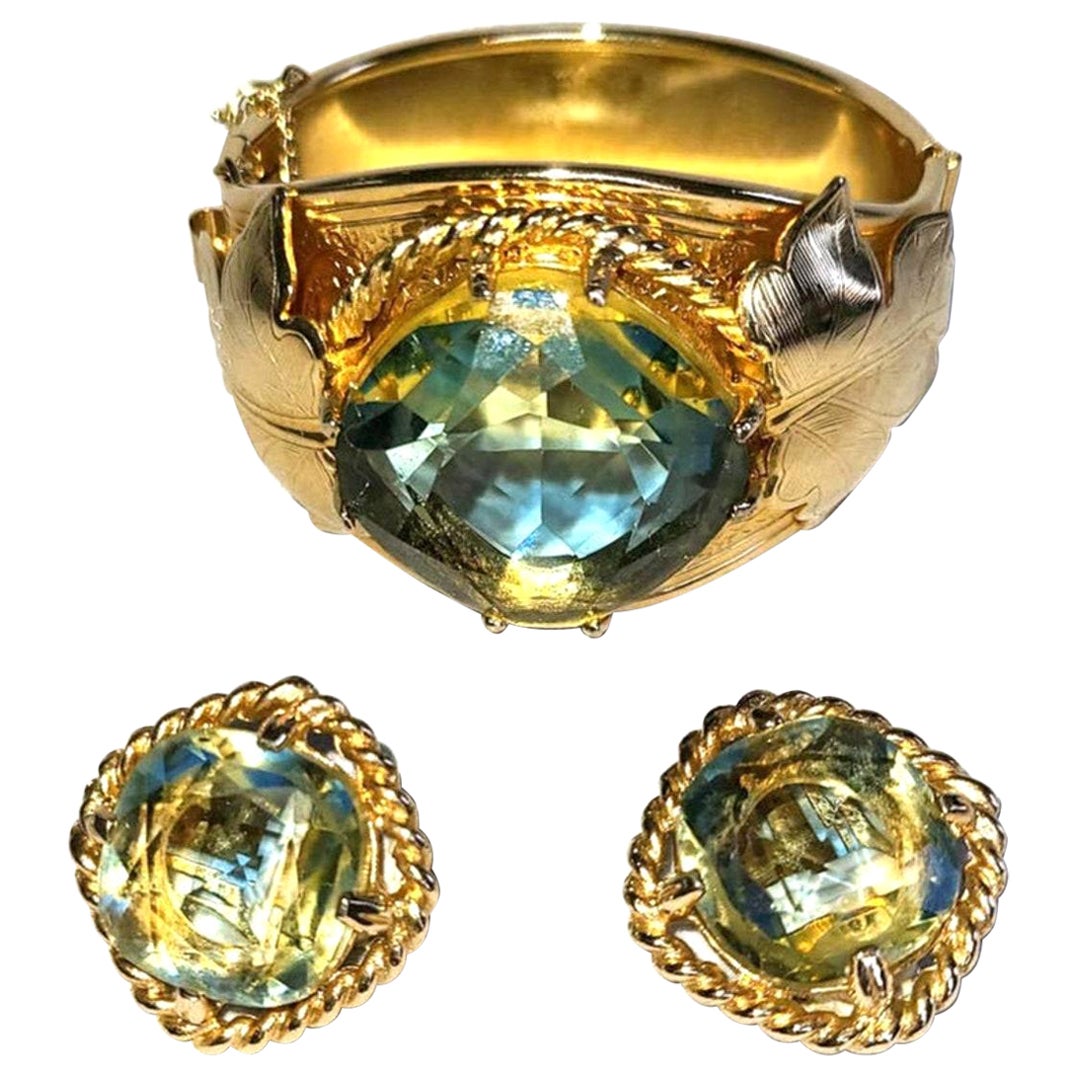 Sarah Coventry Versailles Demi-Parure Circa. 1953 - 1969 For Sale