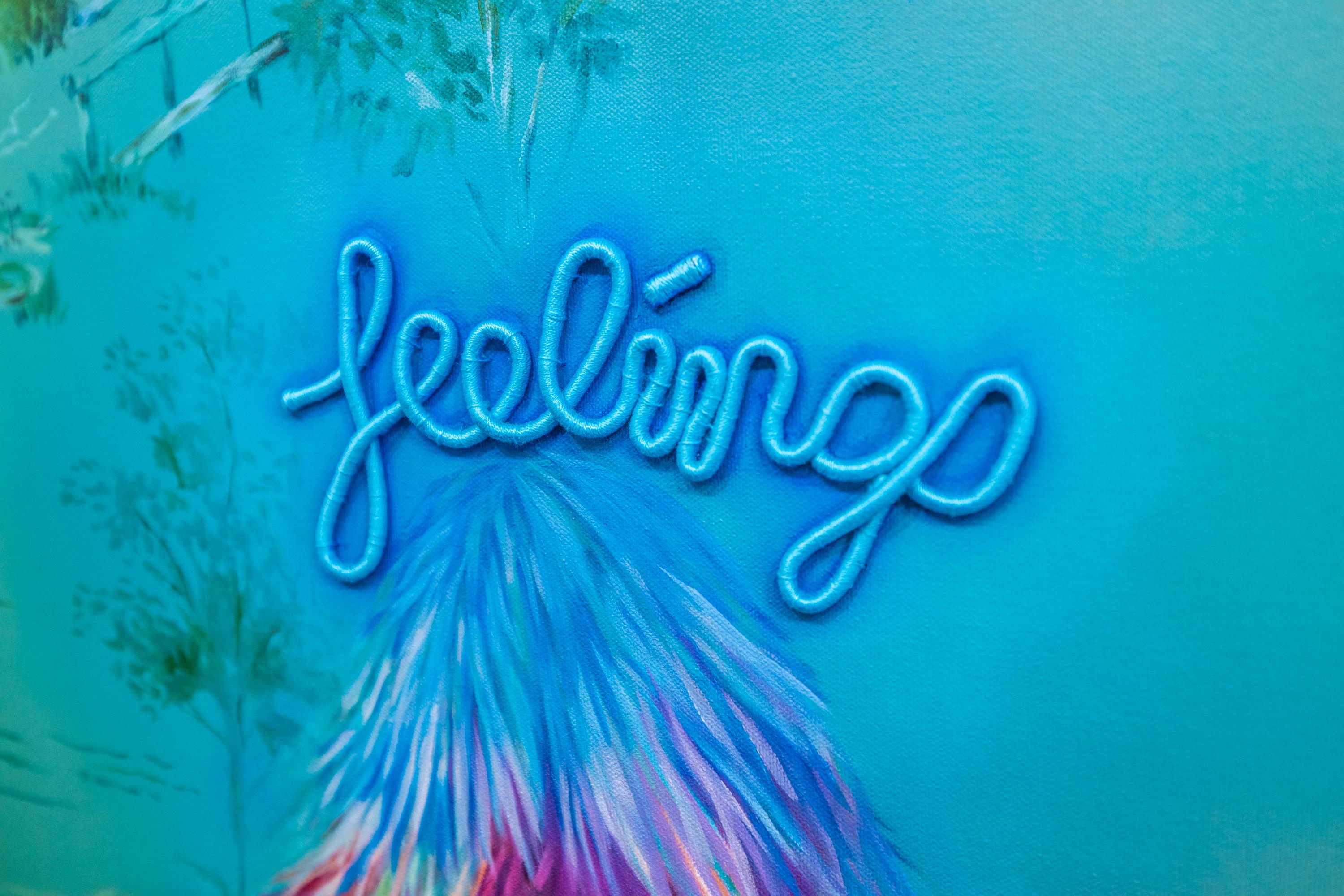 Feelings - Contemporary Mixed Media Art by Sarah Detweiler